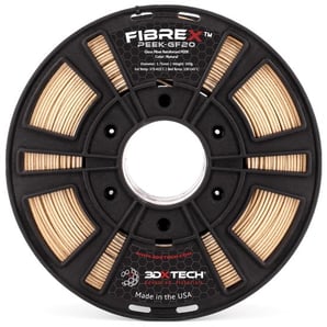 3DXTech FibreX PEEK+GF20 Natural 500g