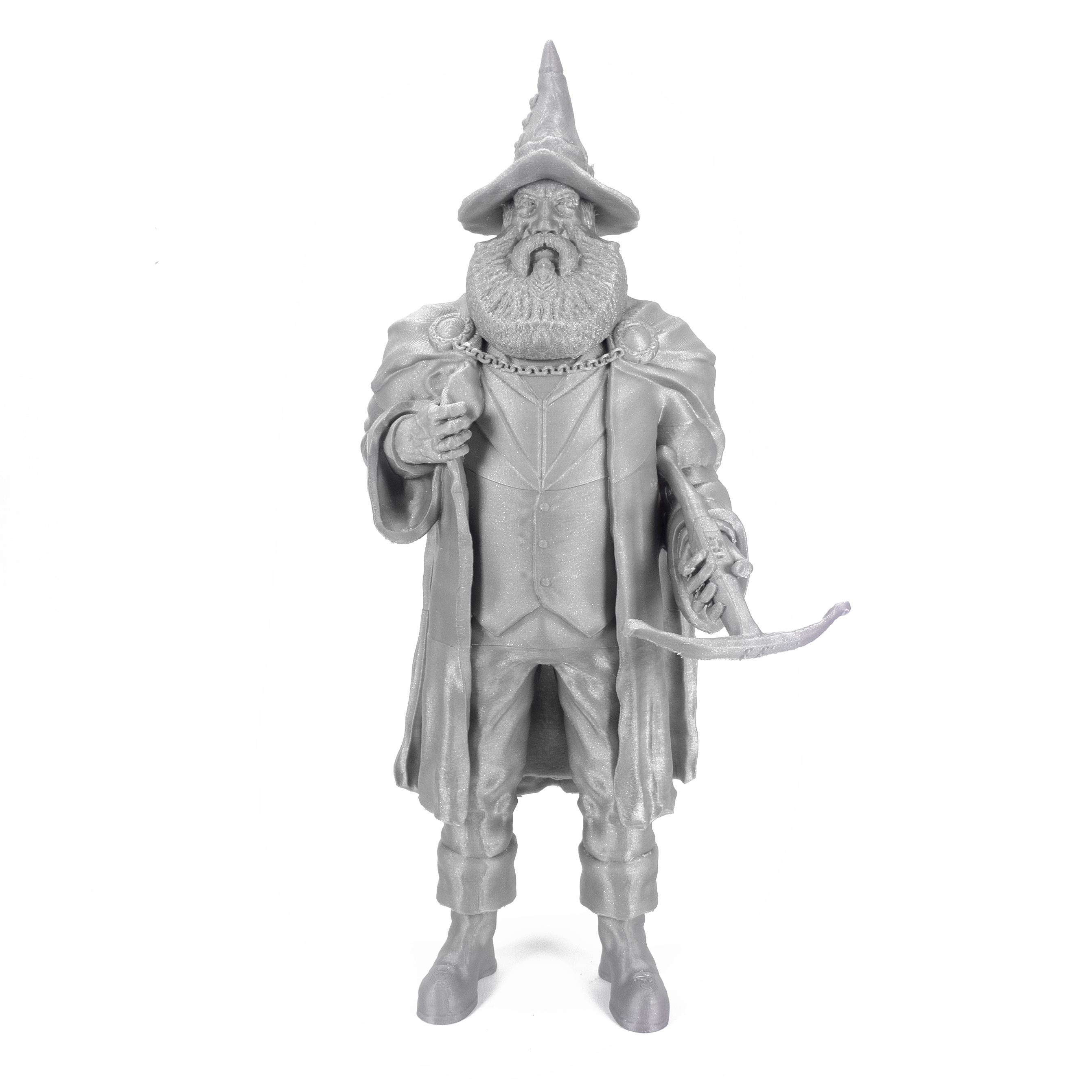 grey magician statue