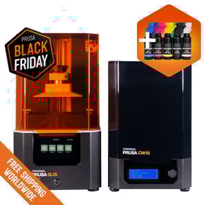 Original Prusa SL1S SPEED 3D Printer + CW1S BUNDLE