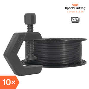 Prusament PETG Prusa Galaxy Black 1kg (NFC) – Multipack 10 uds