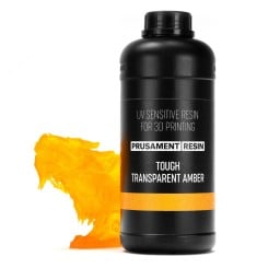 Prusament Resin Tough Transparent Amber 1kg