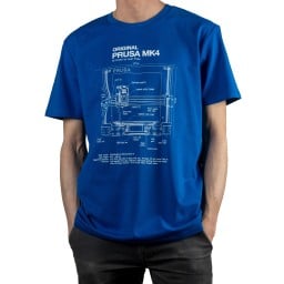 Original Prusa T-shirt - MK4 Blueprint