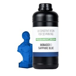 Prusament Resin BioBased60 Sapphire Blue 1kg