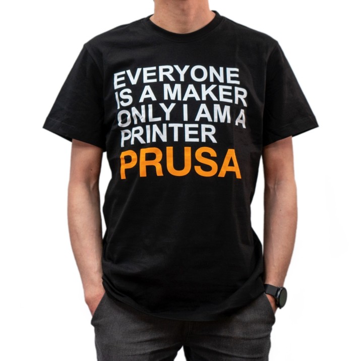 Welvarend Geavanceerd Kameel Original Prusa T-shirt - Classic One-sided Edition (S) | Original Prusa 3D  printers directly from Josef Prusa