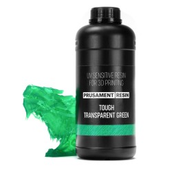 Prusament Resin Tough Transparent Green 1kg
