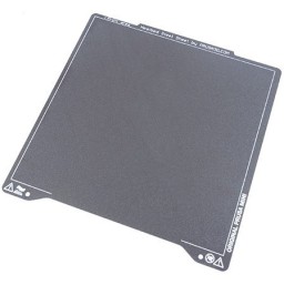 MINI Płyta ze stali sprężynowej pokryta dwustronnie PEI napylanym proszkowo (teksturowana) (FACTORY SECOND)