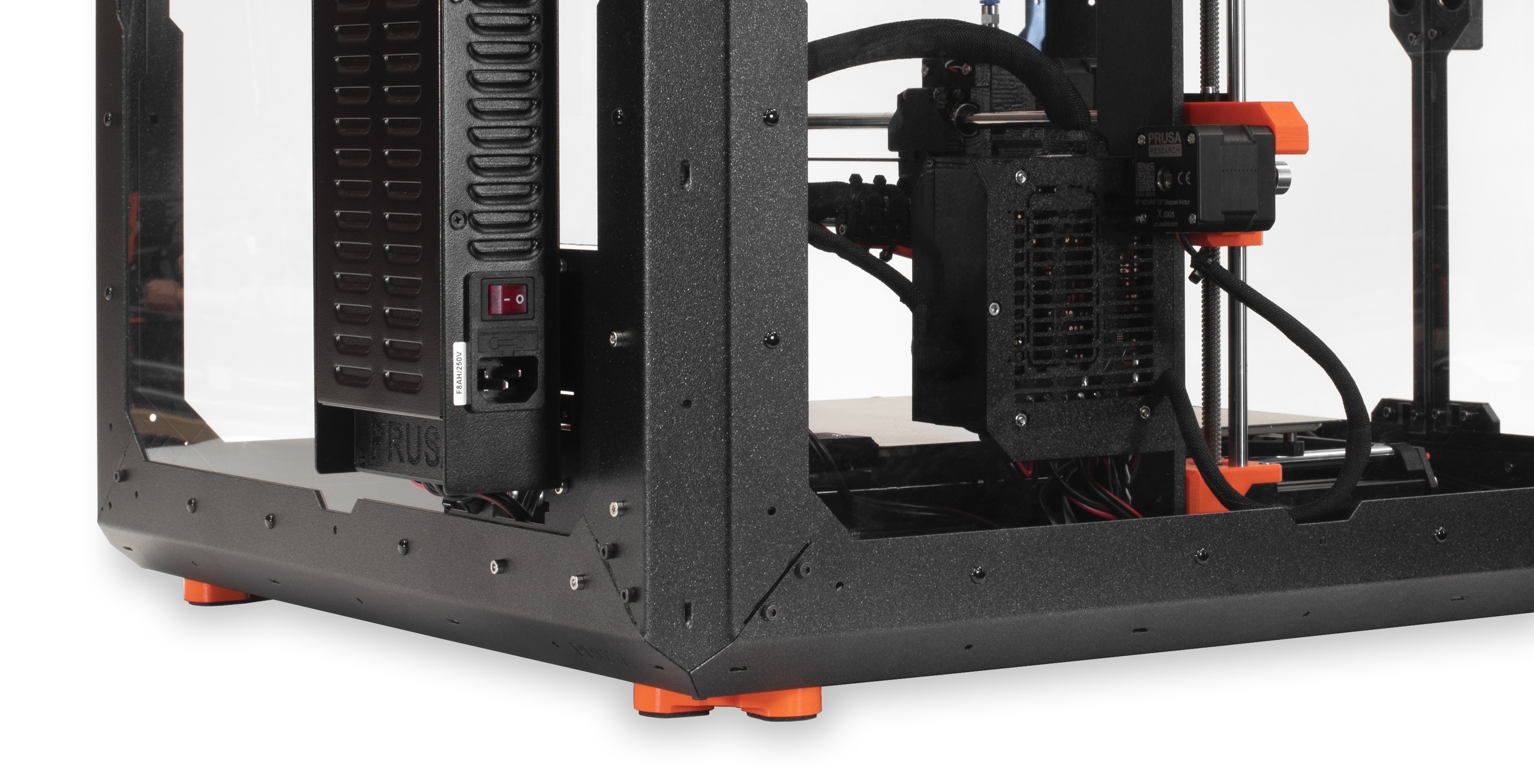 original prusa enclosure fro the rear